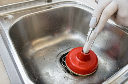 Desentupimento de pias